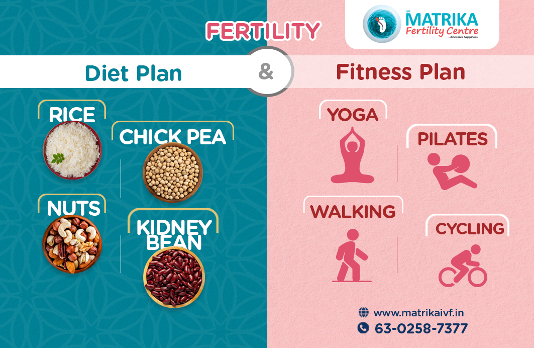 Fertility diet and fitness plan